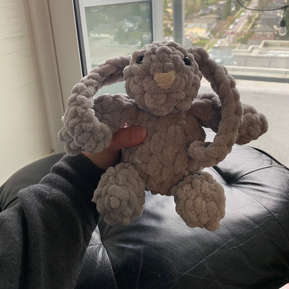 Handmade crochet bunny🐰✨